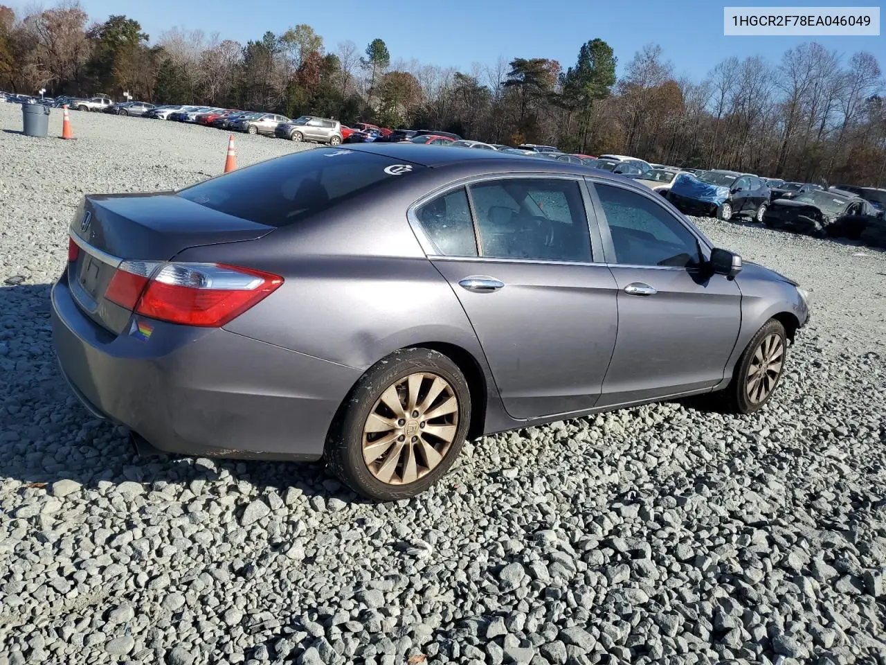 1HGCR2F78EA046049 2014 Honda Accord Ex