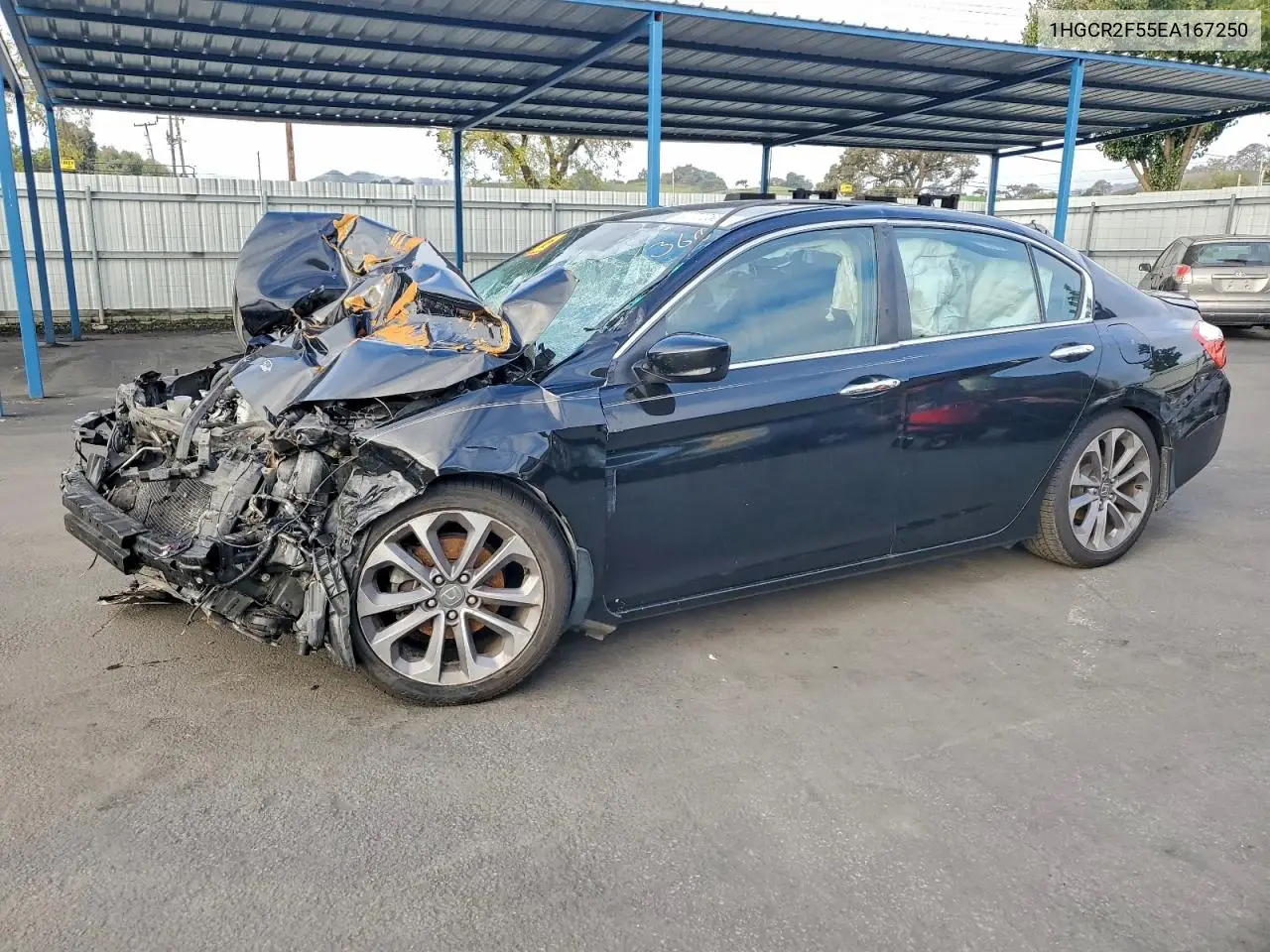 1HGCR2F55EA167250 2014 Honda Accord Sport