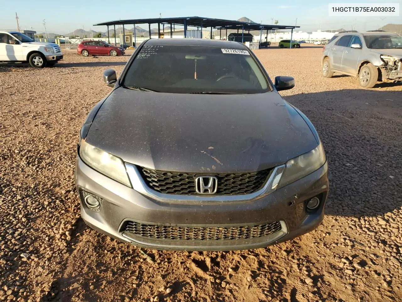 1HGCT1B75EA003032 2014 Honda Accord Ex