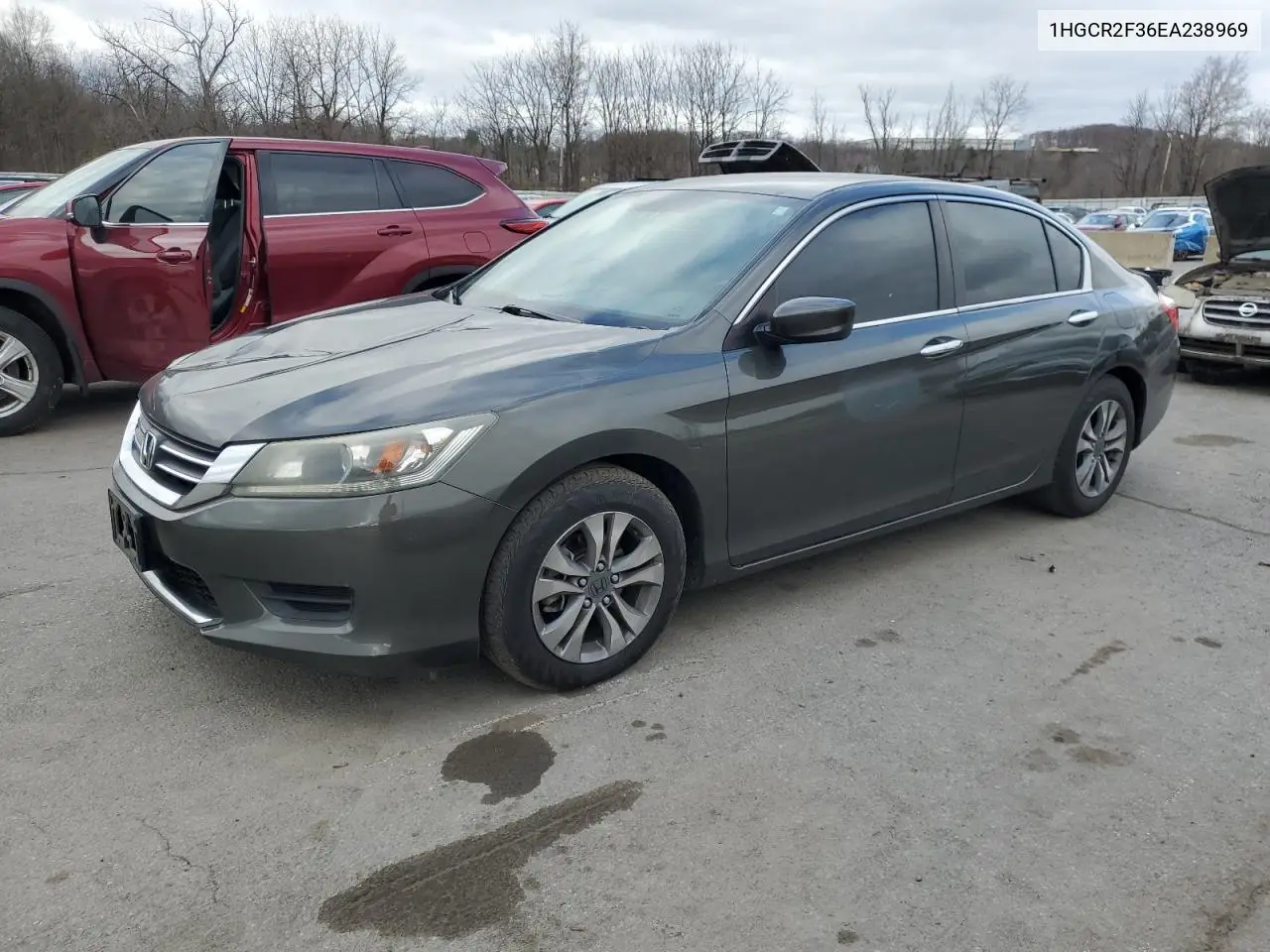 1HGCR2F36EA238969 2014 Honda Accord Lx