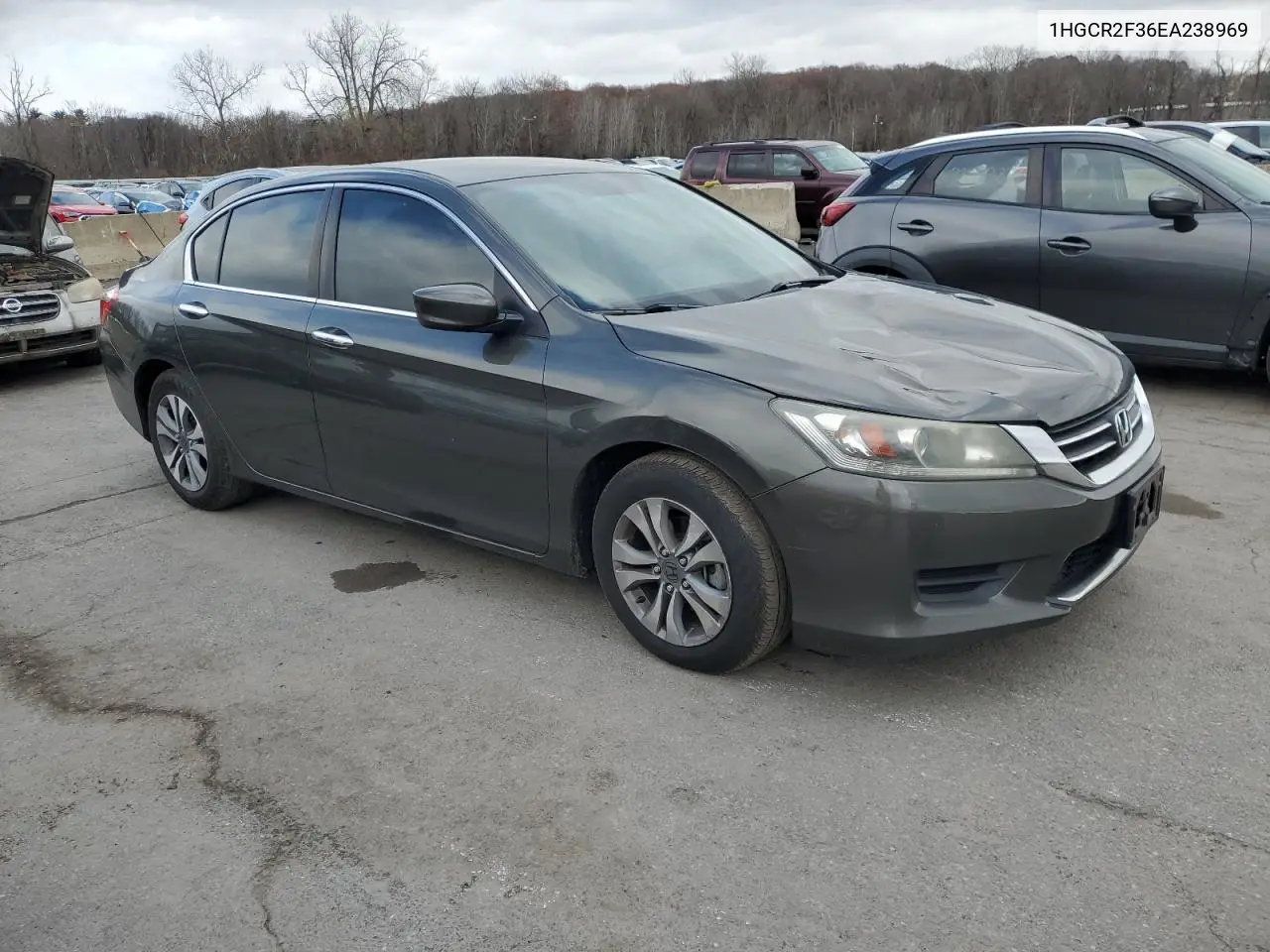 1HGCR2F36EA238969 2014 Honda Accord Lx