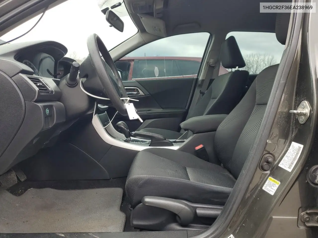 1HGCR2F36EA238969 2014 Honda Accord Lx