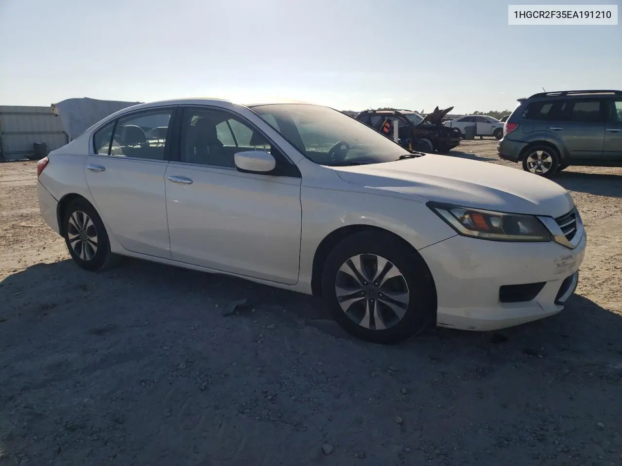 1HGCR2F35EA191210 2014 Honda Accord Lx