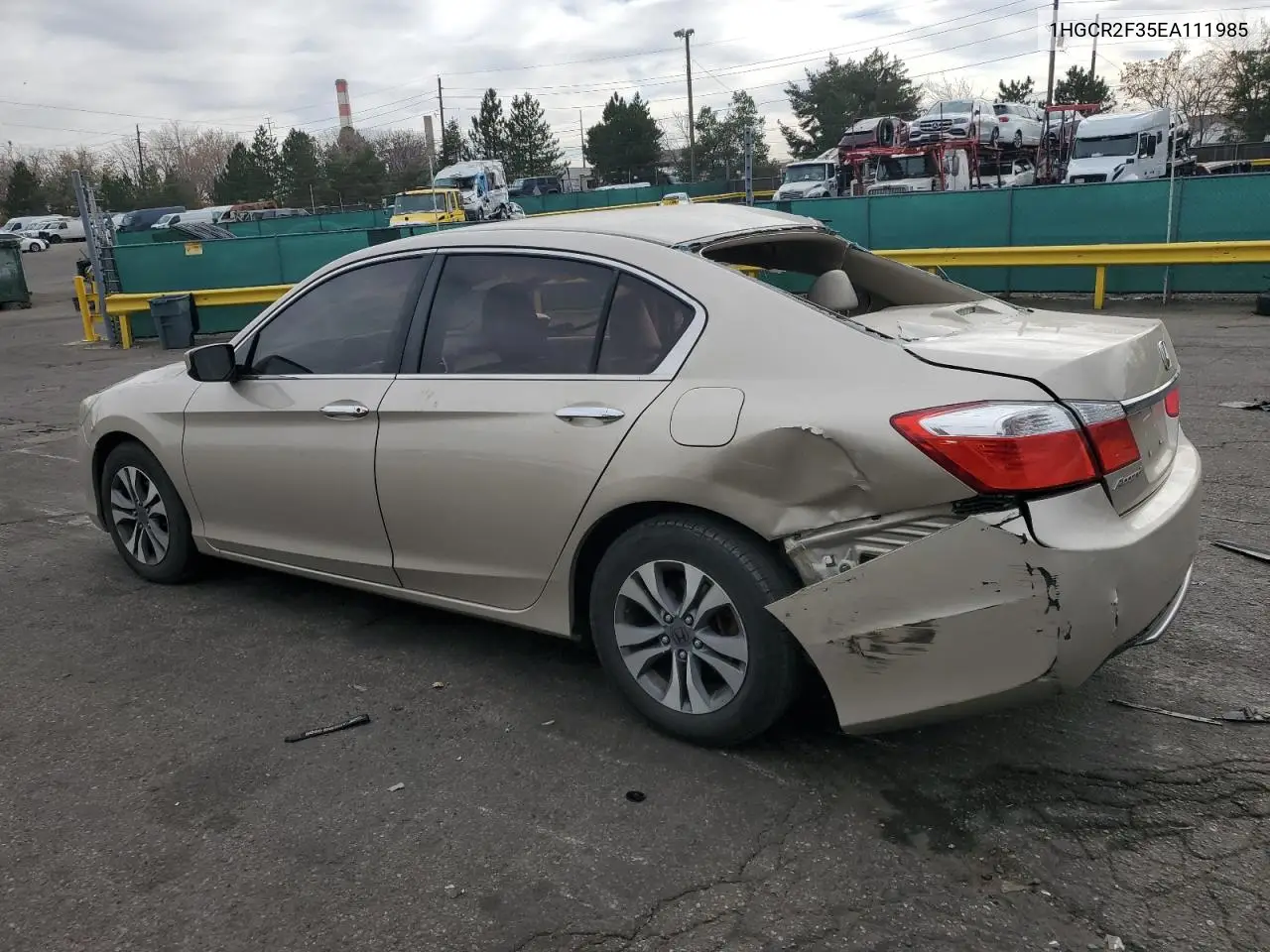 1HGCR2F35EA111985 2014 Honda Accord Lx