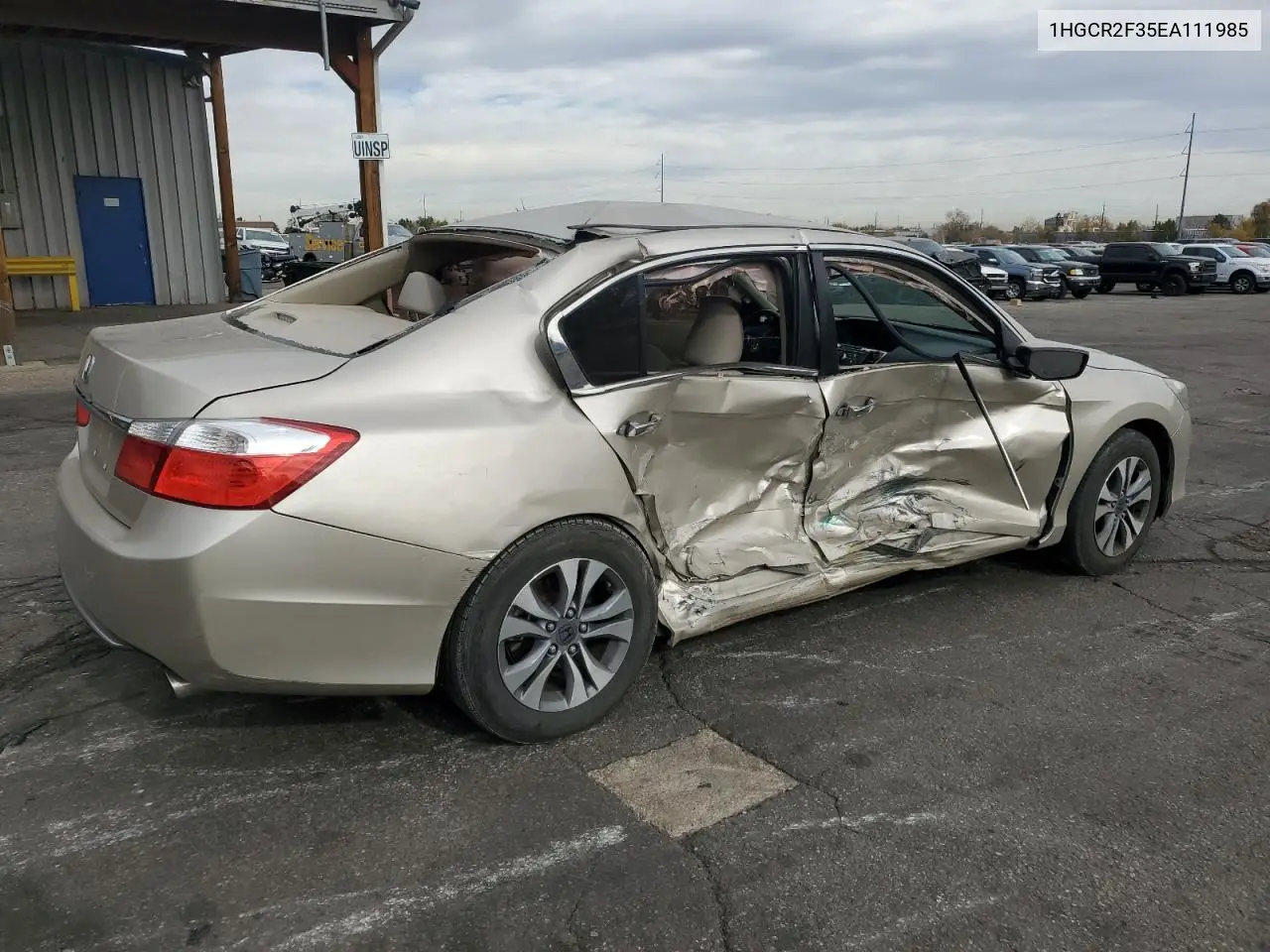 1HGCR2F35EA111985 2014 Honda Accord Lx