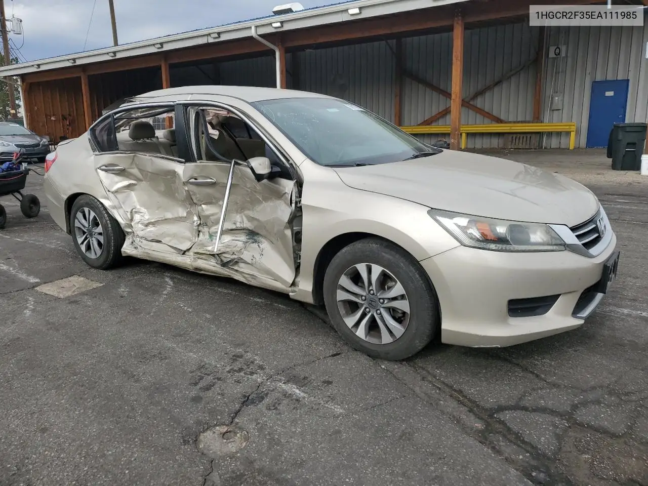 1HGCR2F35EA111985 2014 Honda Accord Lx