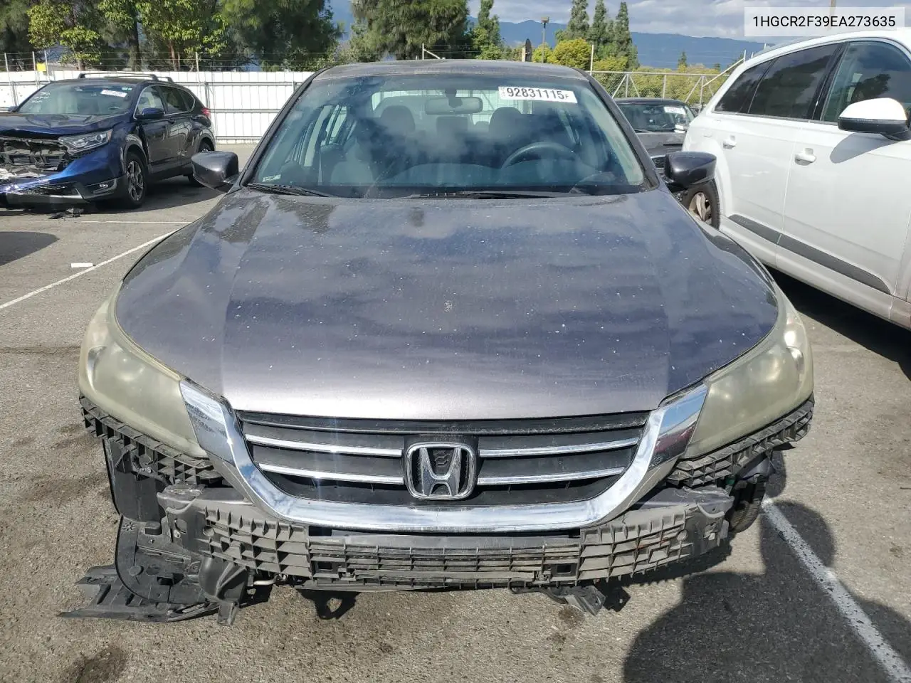 1HGCR2F39EA273635 2014 Honda Accord Lx