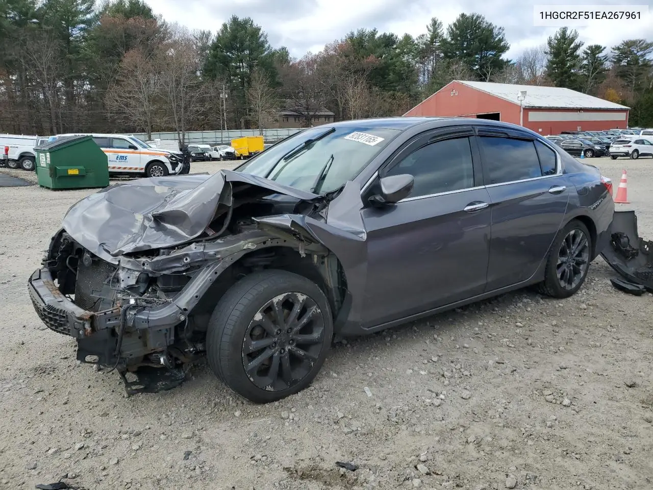 1HGCR2F51EA267961 2014 Honda Accord Sport