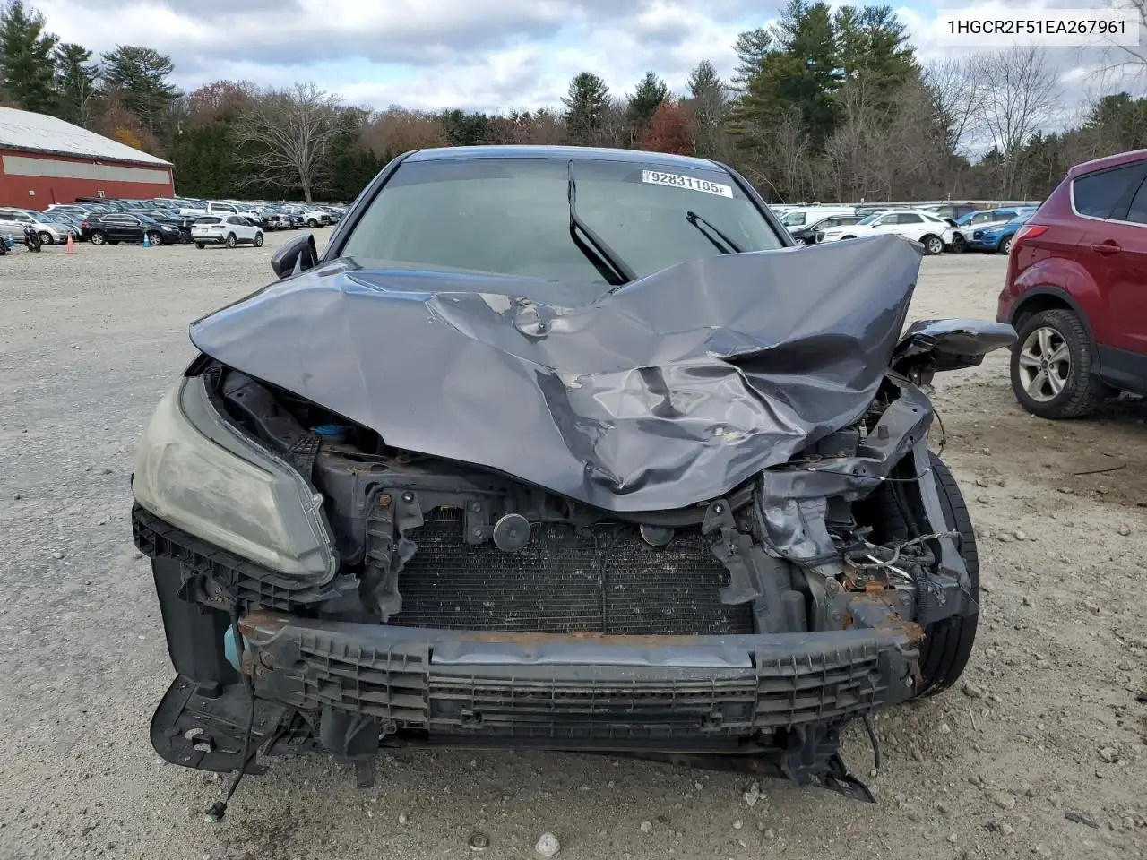 1HGCR2F51EA267961 2014 Honda Accord Sport