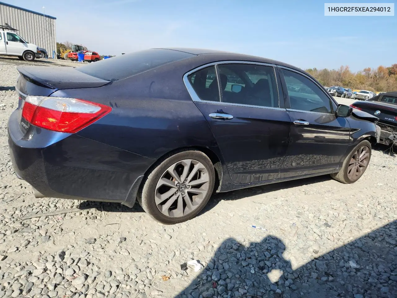 1HGCR2F5XEA294012 2014 Honda Accord Sport