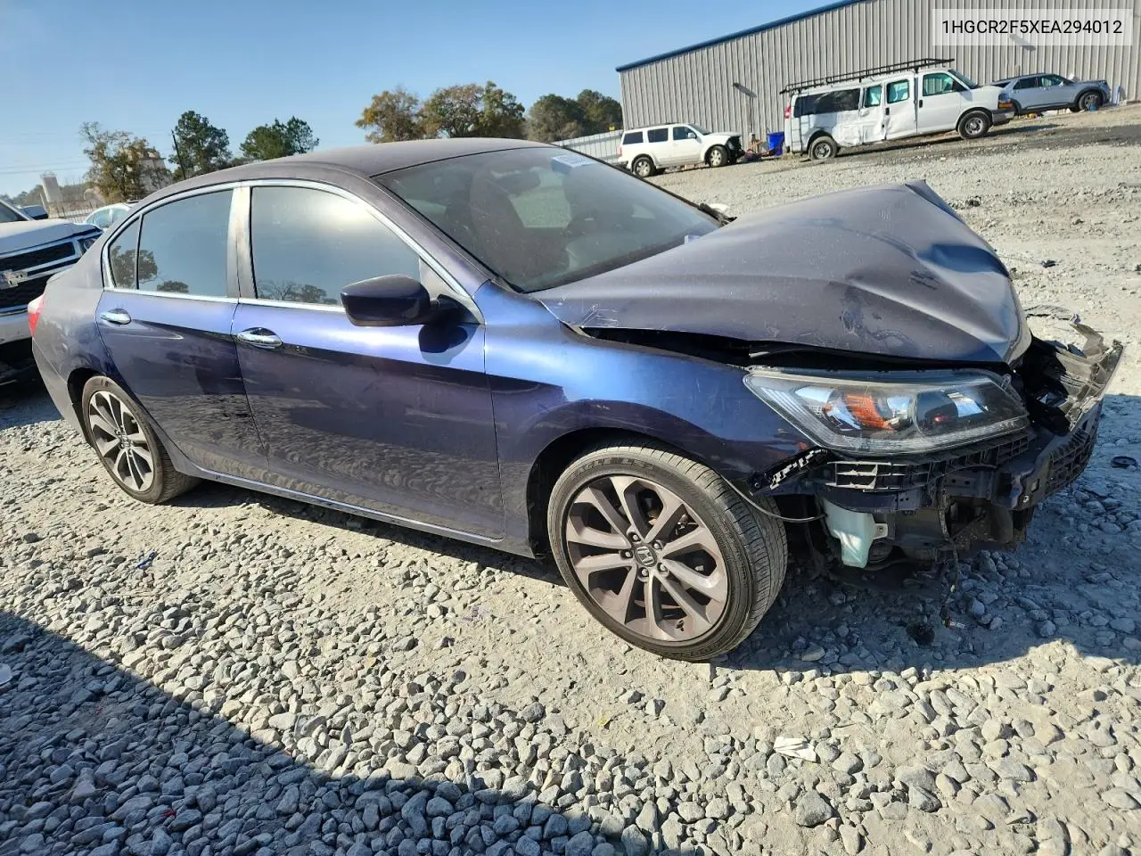 1HGCR2F5XEA294012 2014 Honda Accord Sport