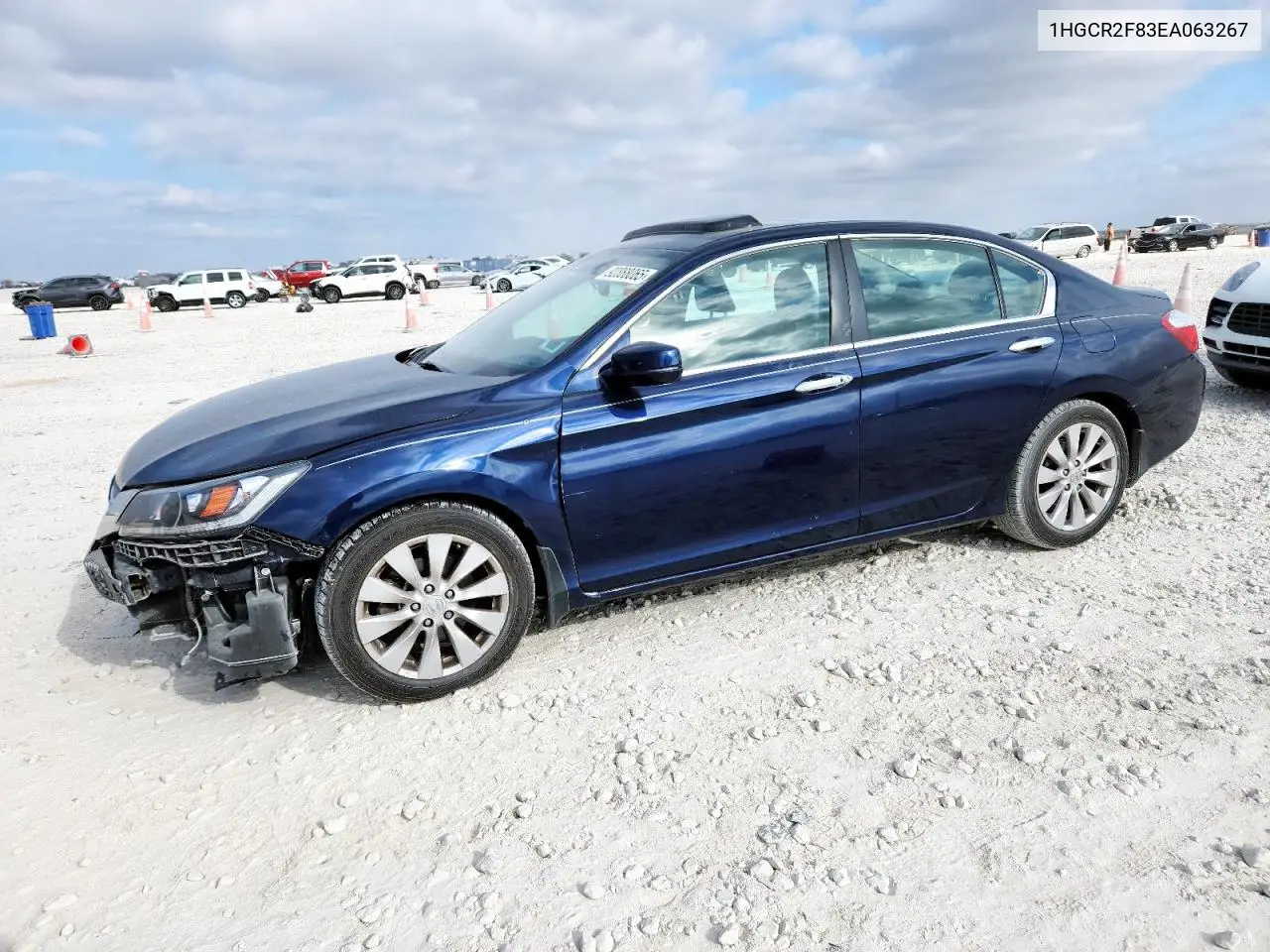1HGCR2F83EA063267 2014 Honda Accord Exl