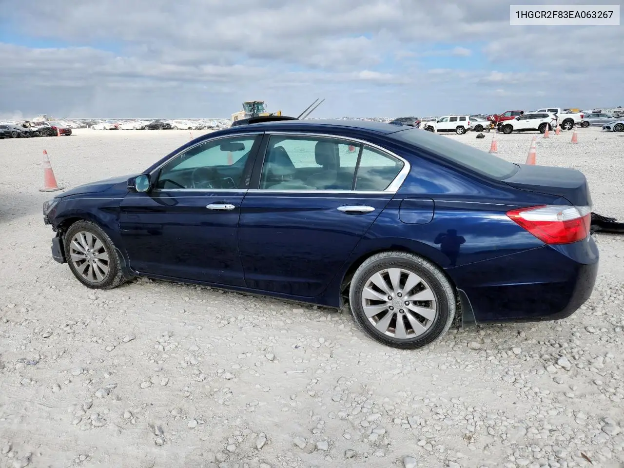 1HGCR2F83EA063267 2014 Honda Accord Exl