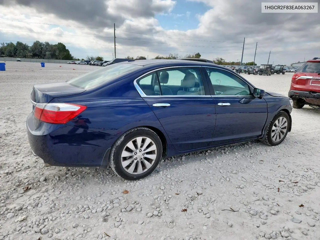 1HGCR2F83EA063267 2014 Honda Accord Exl
