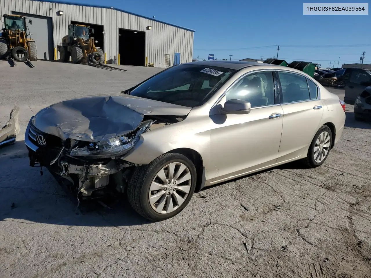 1HGCR3F82EA039564 2014 Honda Accord Exl