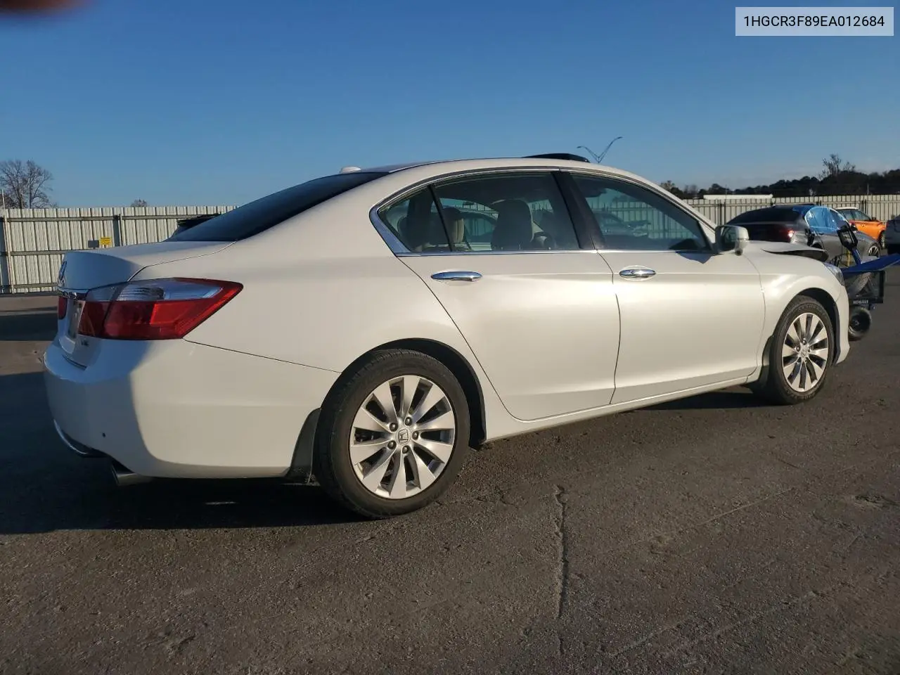 1HGCR3F89EA012684 2014 Honda Accord Exl