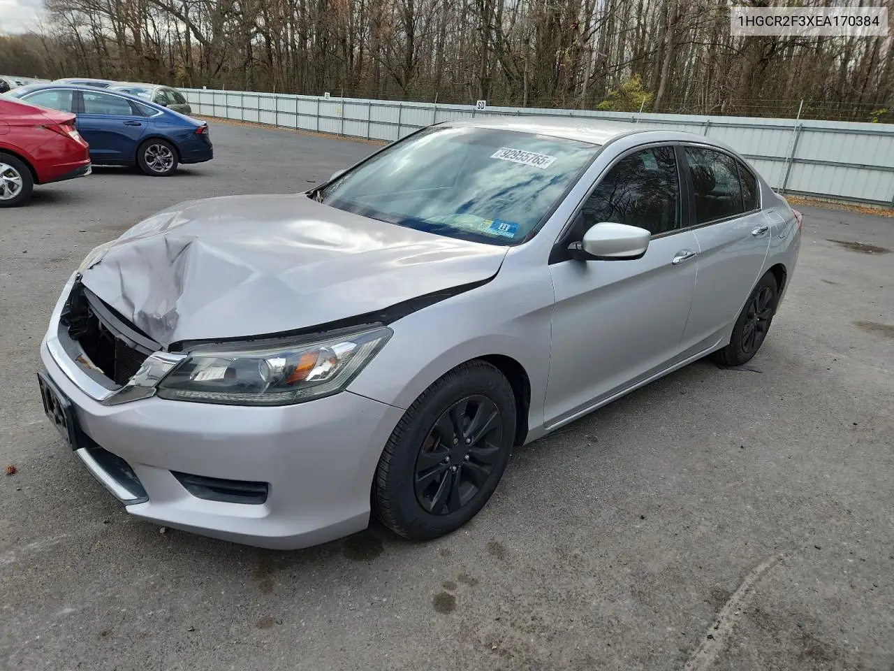 1HGCR2F3XEA170384 2014 Honda Accord Lx