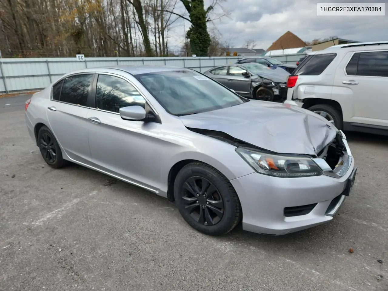 1HGCR2F3XEA170384 2014 Honda Accord Lx