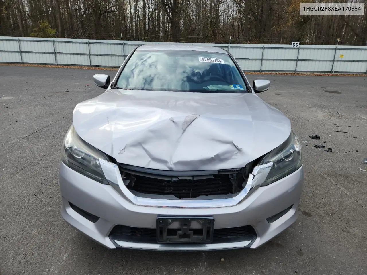 1HGCR2F3XEA170384 2014 Honda Accord Lx