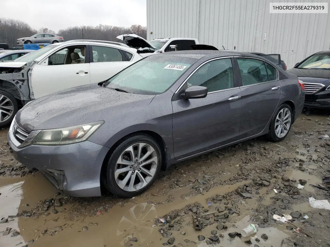 1HGCR2F55EA279319 2014 Honda Accord Sport