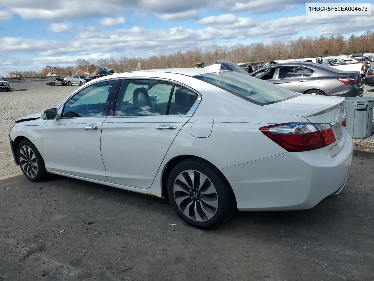 1HGCR6F59EA004673 2014 Honda Accord Hybrid Exl