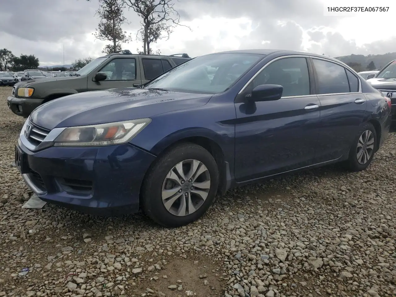 1HGCR2F37EA067567 2014 Honda Accord Lx