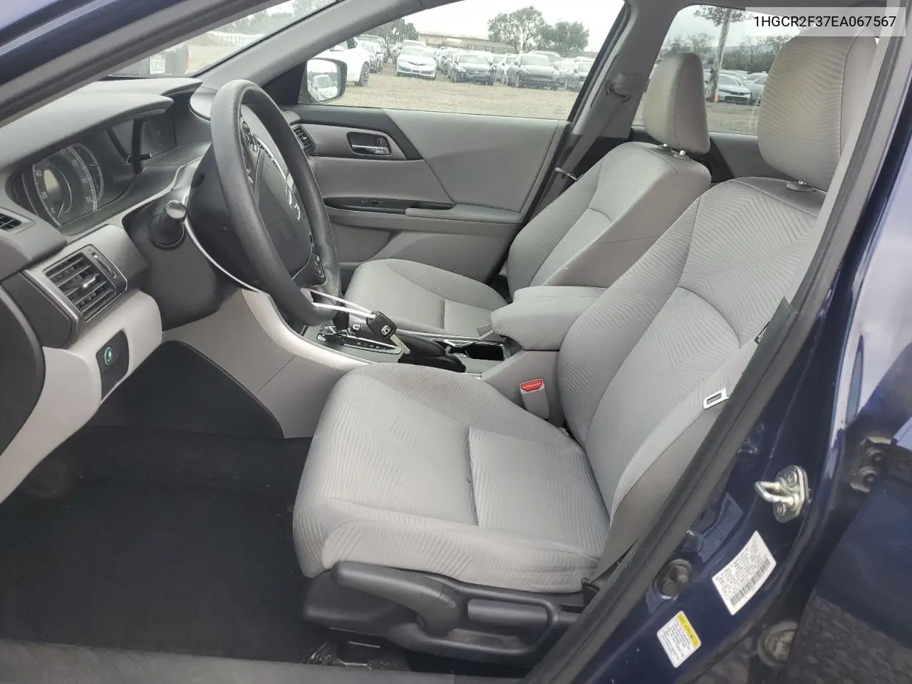 1HGCR2F37EA067567 2014 Honda Accord Lx