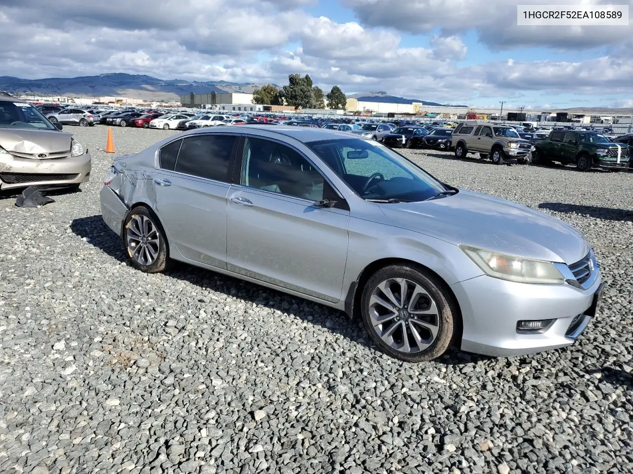 1HGCR2F52EA108589 2014 Honda Accord Sport