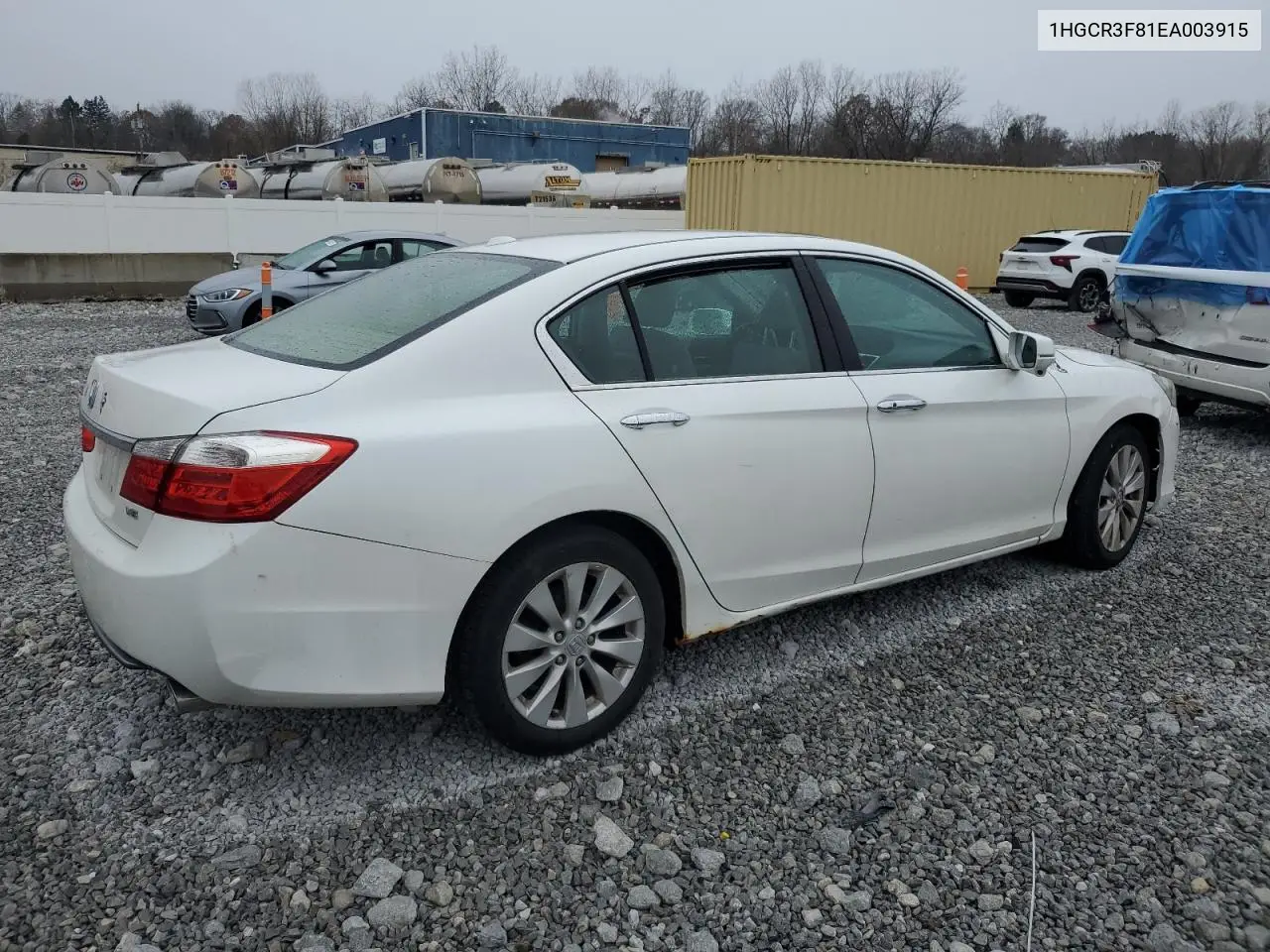 1HGCR3F81EA003915 2014 Honda Accord Exl