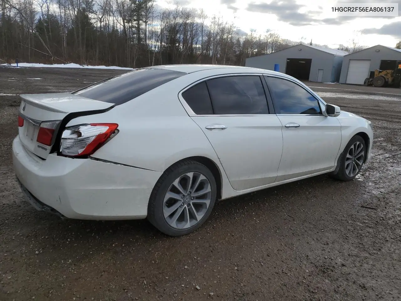 1HGCR2F56EA806137 2014 Honda Accord Sport