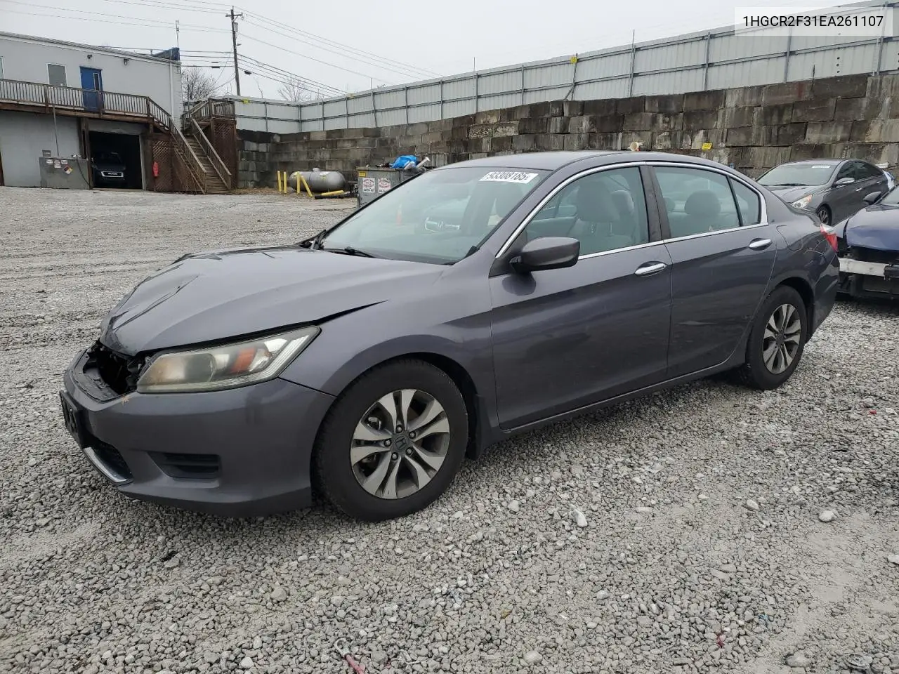 1HGCR2F31EA261107 2014 Honda Accord Lx
