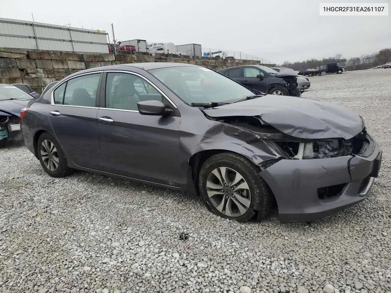 1HGCR2F31EA261107 2014 Honda Accord Lx
