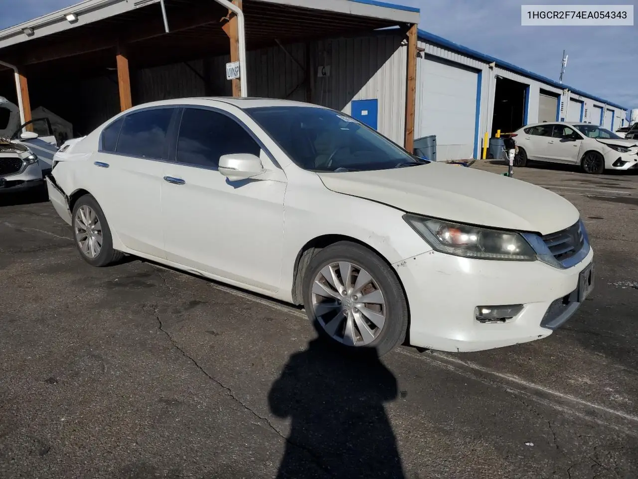 1HGCR2F74EA054343 2014 Honda Accord Ex