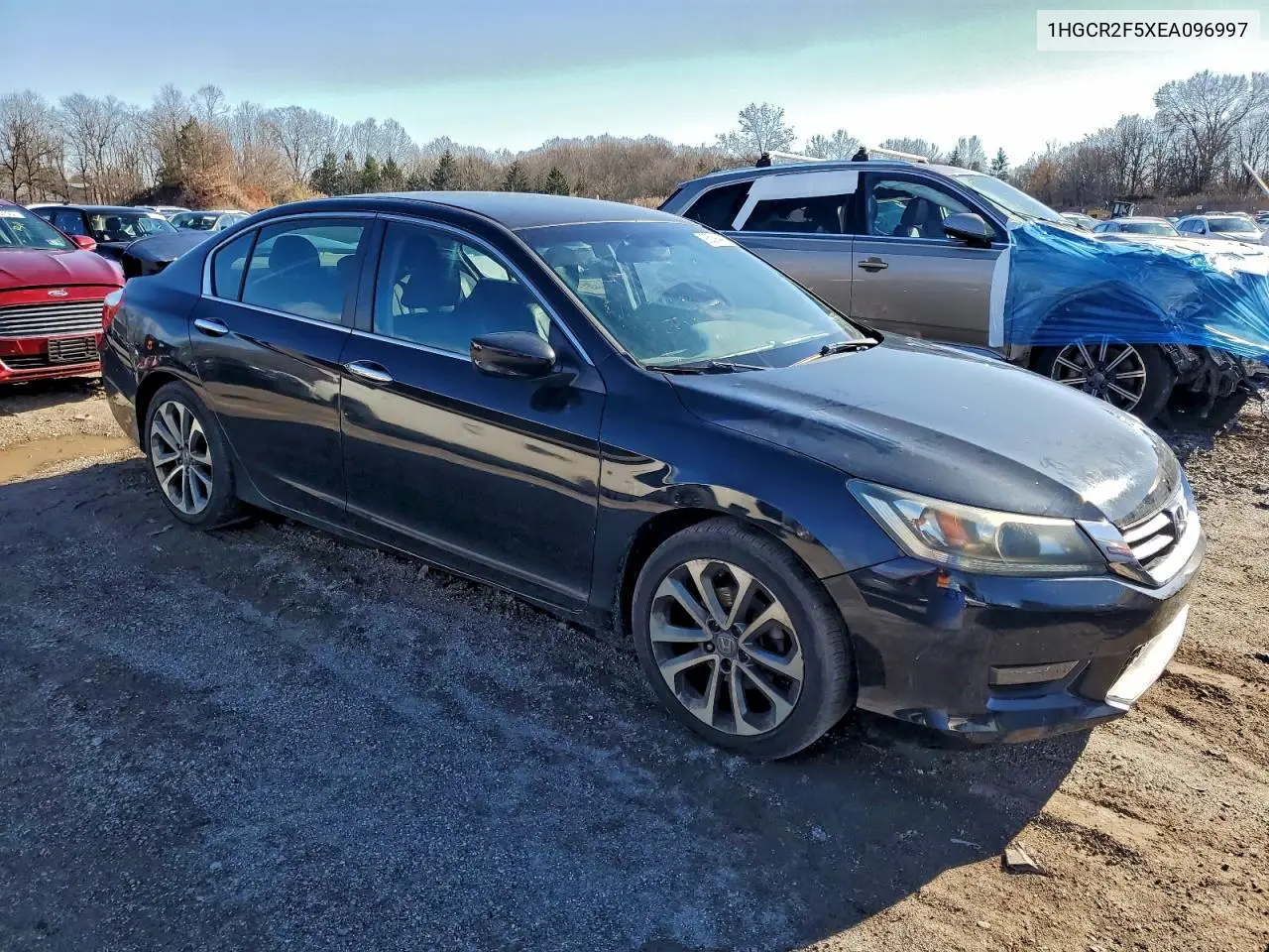 1HGCR2F5XEA096997 2014 Honda Accord Sport
