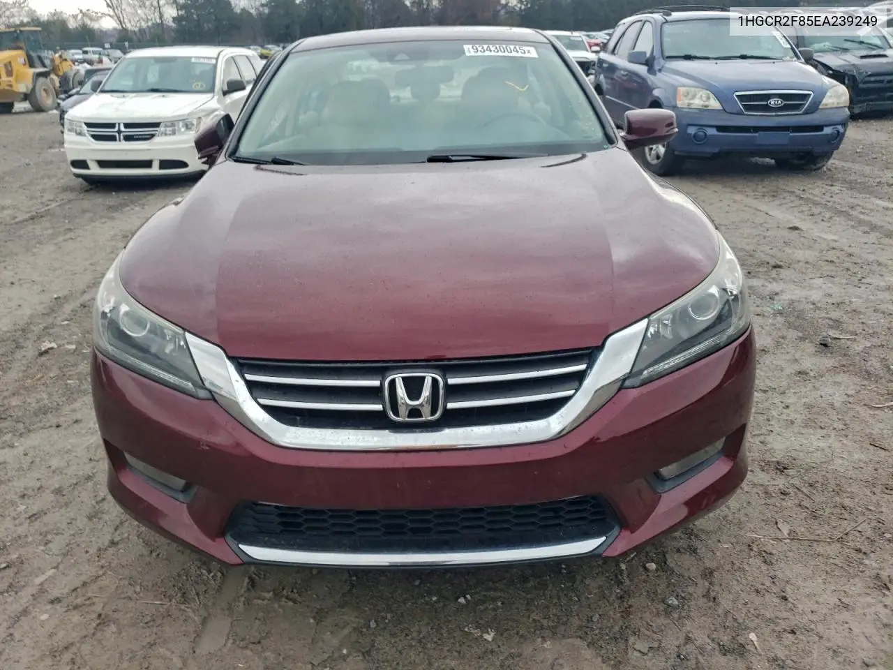 1HGCR2F85EA239249 2014 Honda Accord Exl