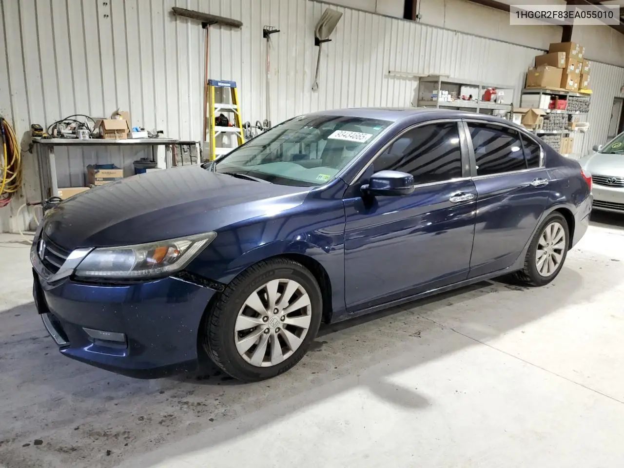 1HGCR2F83EA055010 2014 Honda Accord Exl