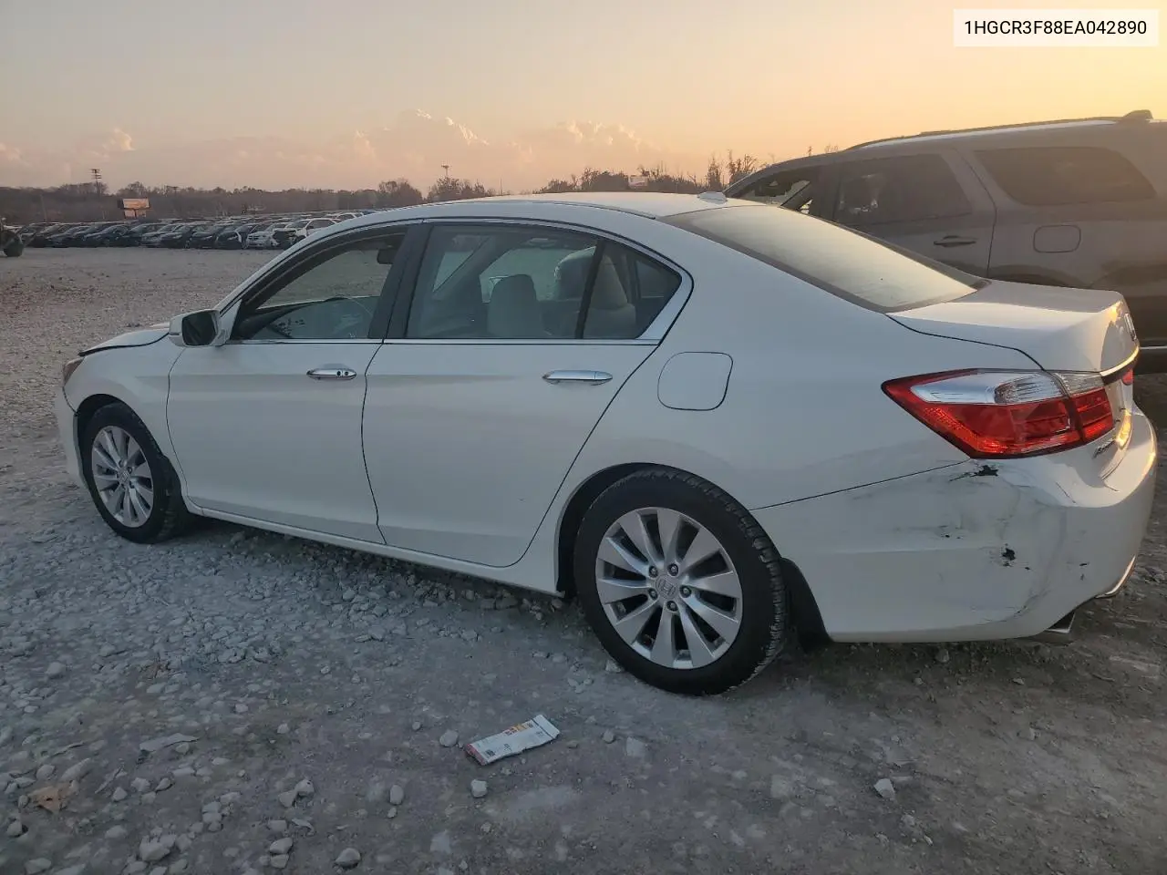 1HGCR3F88EA042890 2014 Honda Accord Exl
