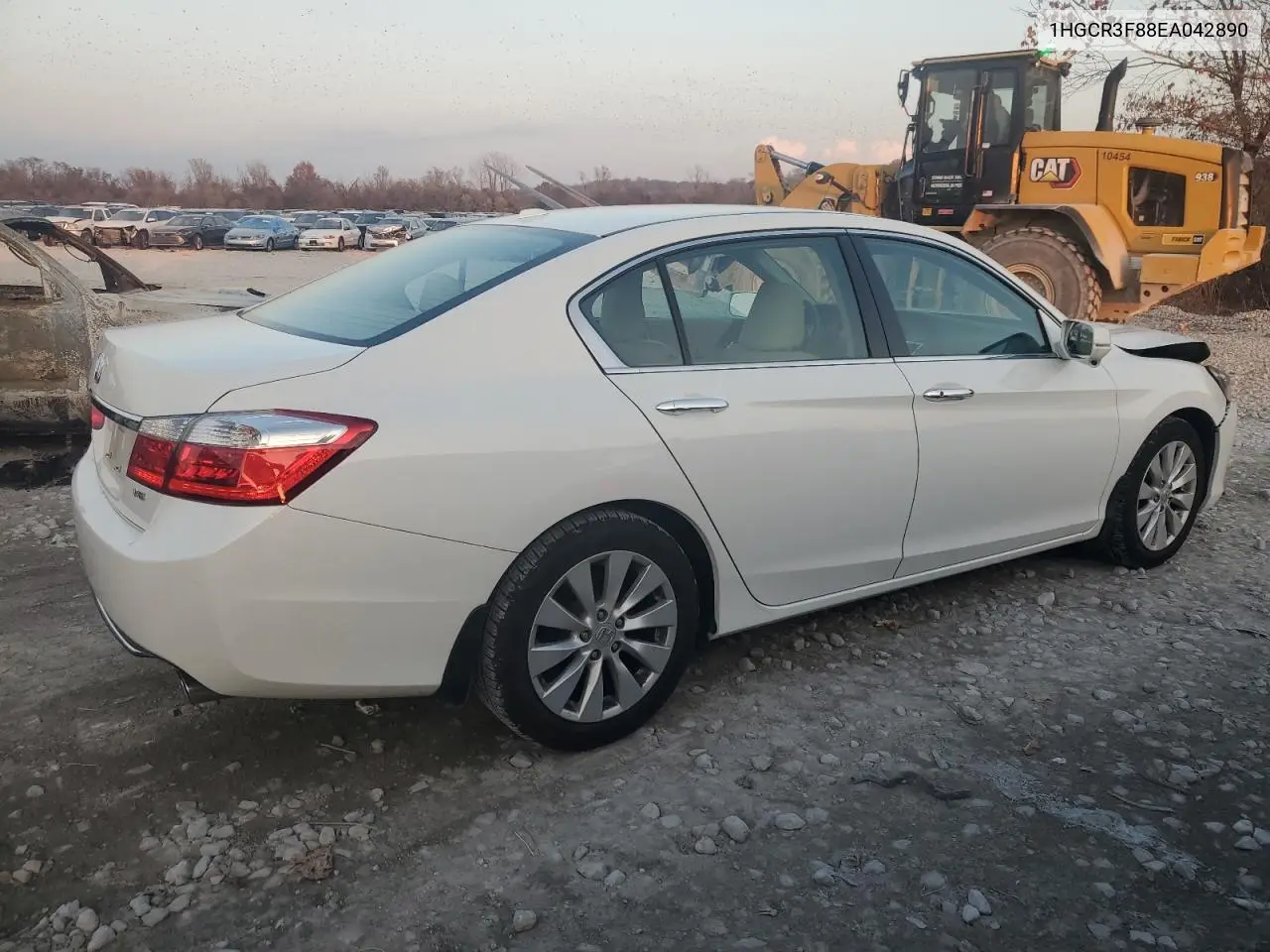 1HGCR3F88EA042890 2014 Honda Accord Exl