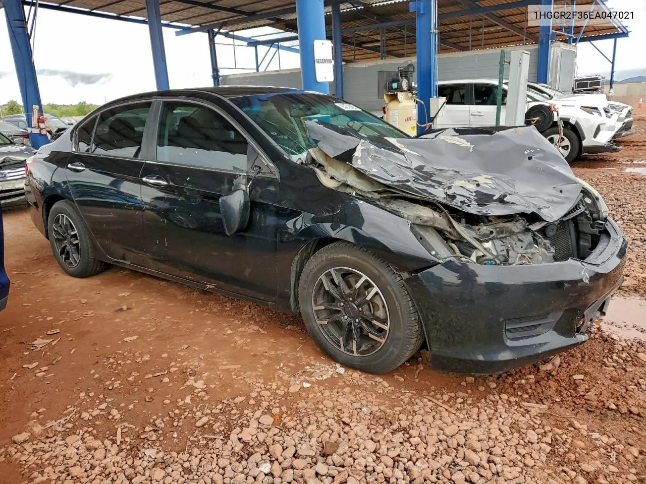 1HGCR2F36EA047021 2014 Honda Accord Lx