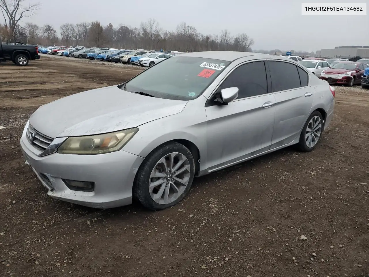 1HGCR2F51EA134682 2014 Honda Accord Sport