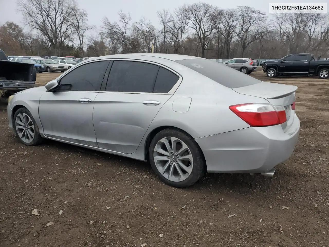 1HGCR2F51EA134682 2014 Honda Accord Sport