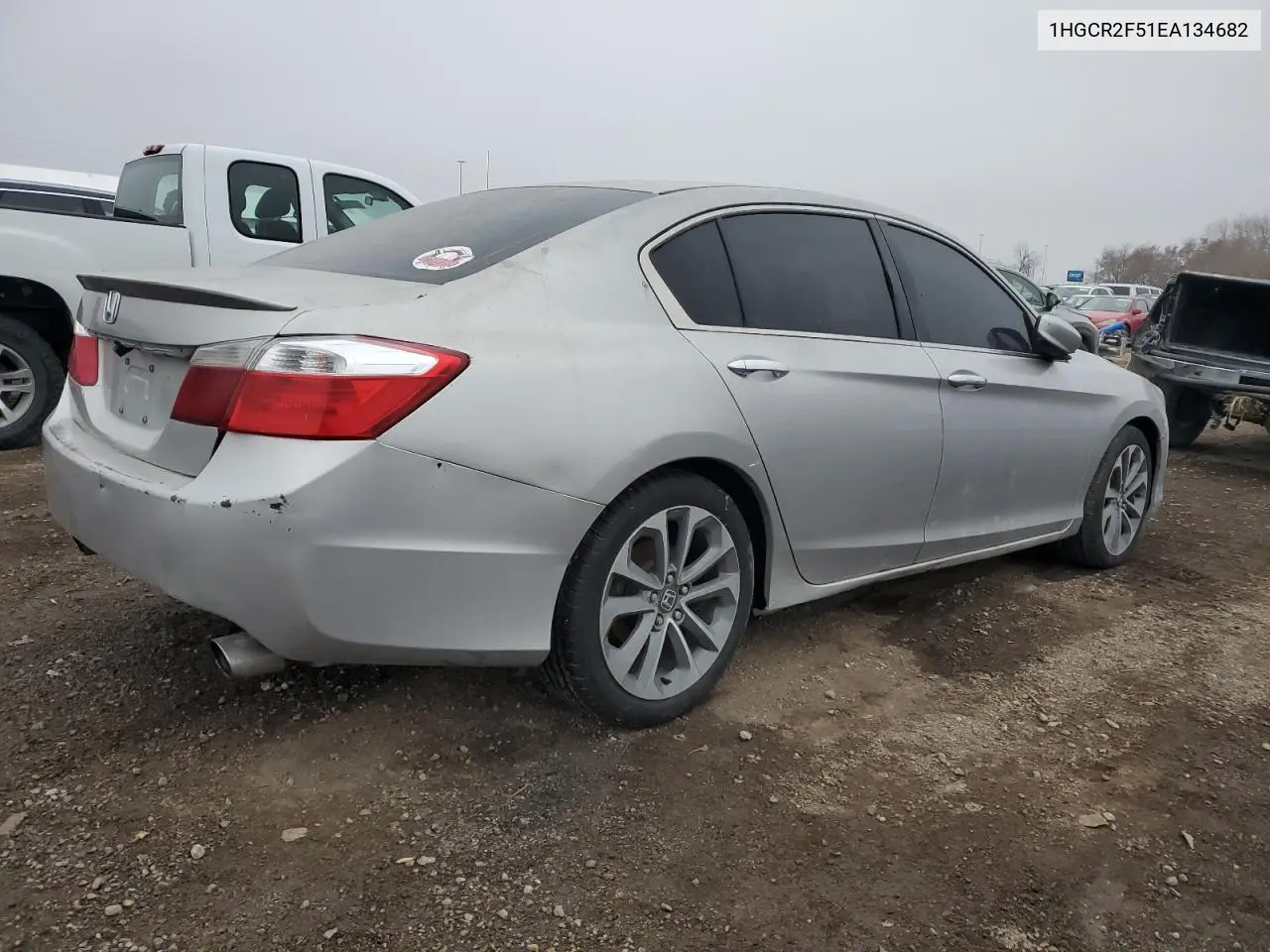 1HGCR2F51EA134682 2014 Honda Accord Sport