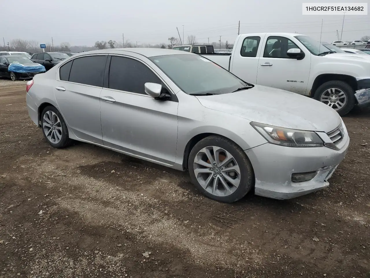 1HGCR2F51EA134682 2014 Honda Accord Sport