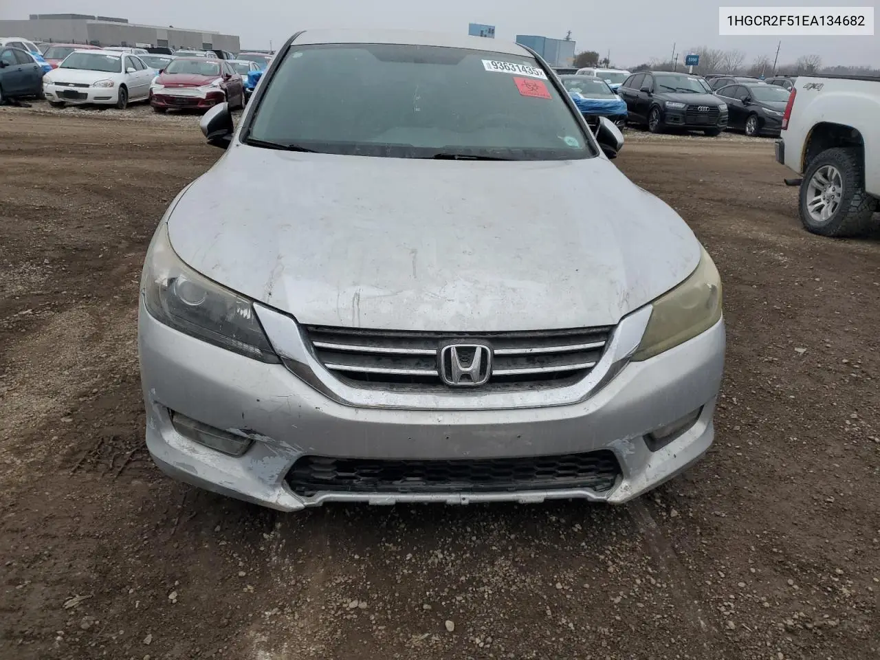 1HGCR2F51EA134682 2014 Honda Accord Sport