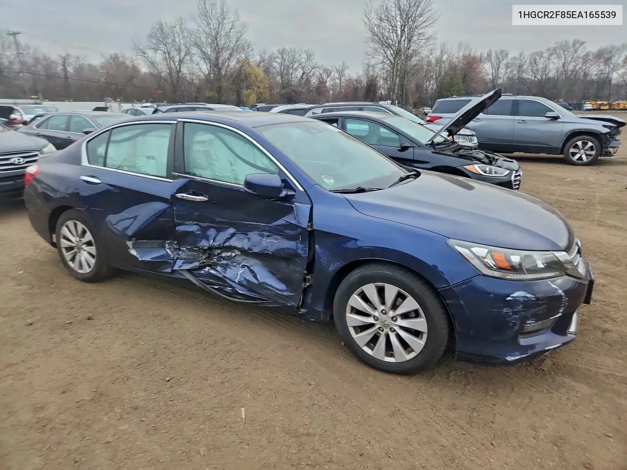 1HGCR2F85EA165539 2014 Honda Accord Exl
