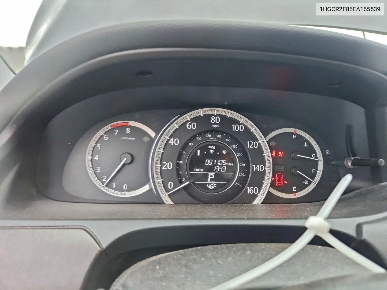 1HGCR2F85EA165539 2014 Honda Accord Exl