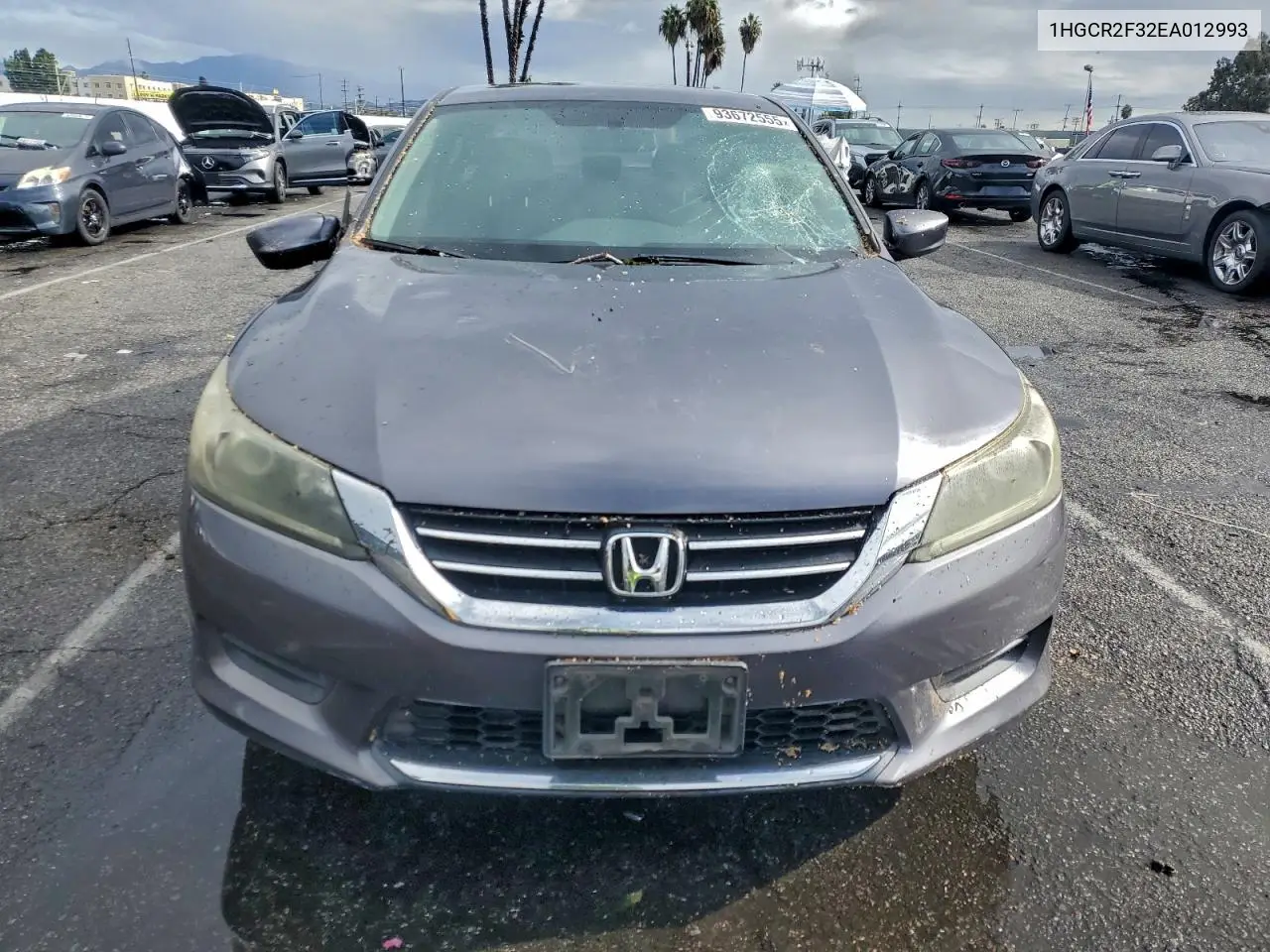 1HGCR2F32EA012993 2014 Honda Accord Lx