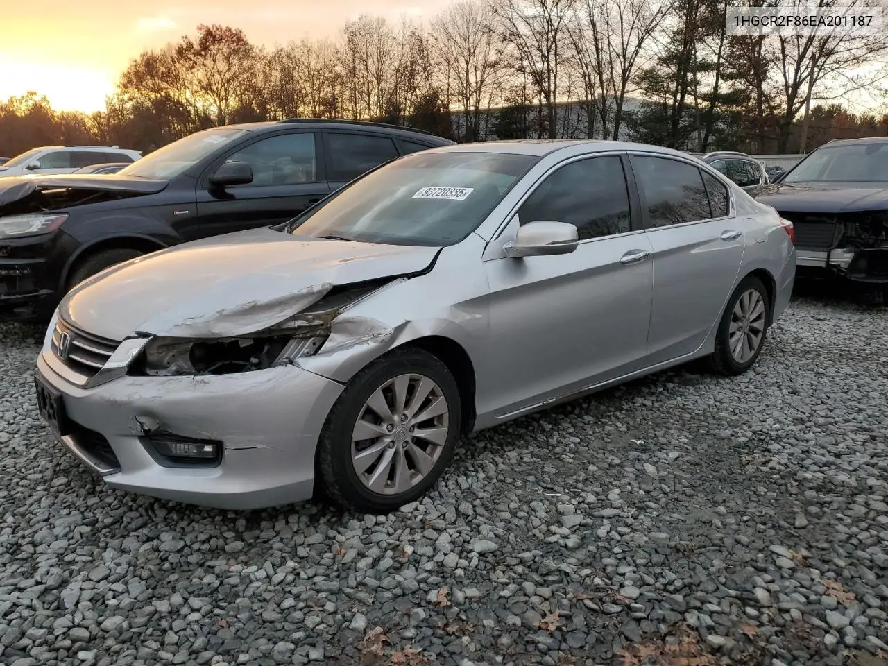1HGCR2F86EA201187 2014 Honda Accord Exl