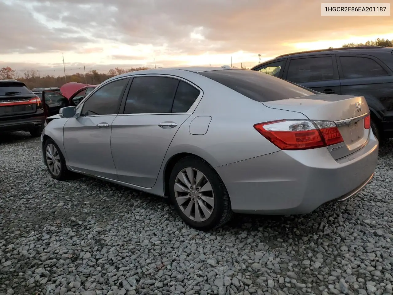 1HGCR2F86EA201187 2014 Honda Accord Exl