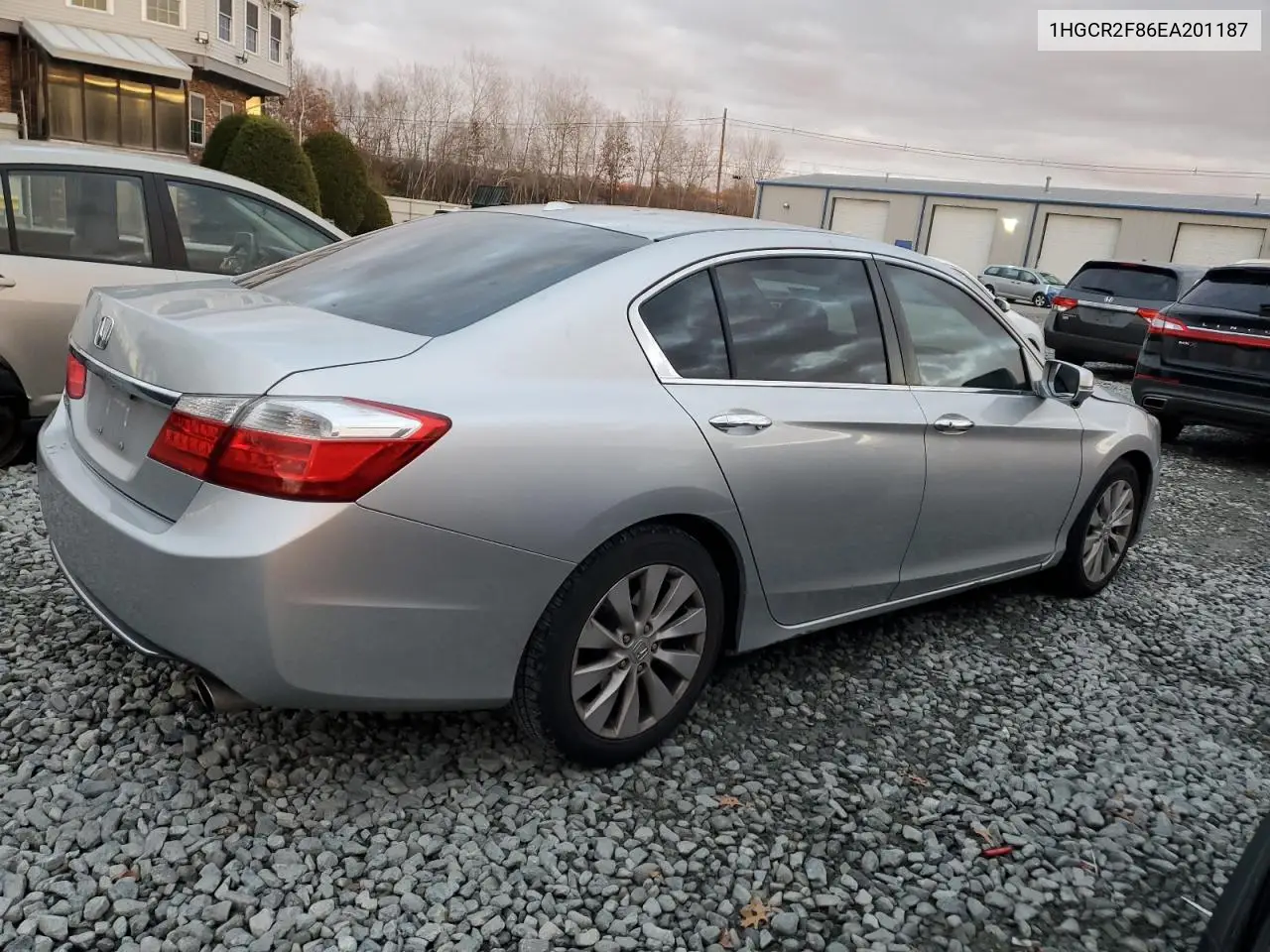 1HGCR2F86EA201187 2014 Honda Accord Exl